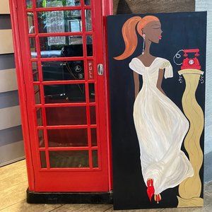 "Private Number" Original Art by Bonnie Donaghy